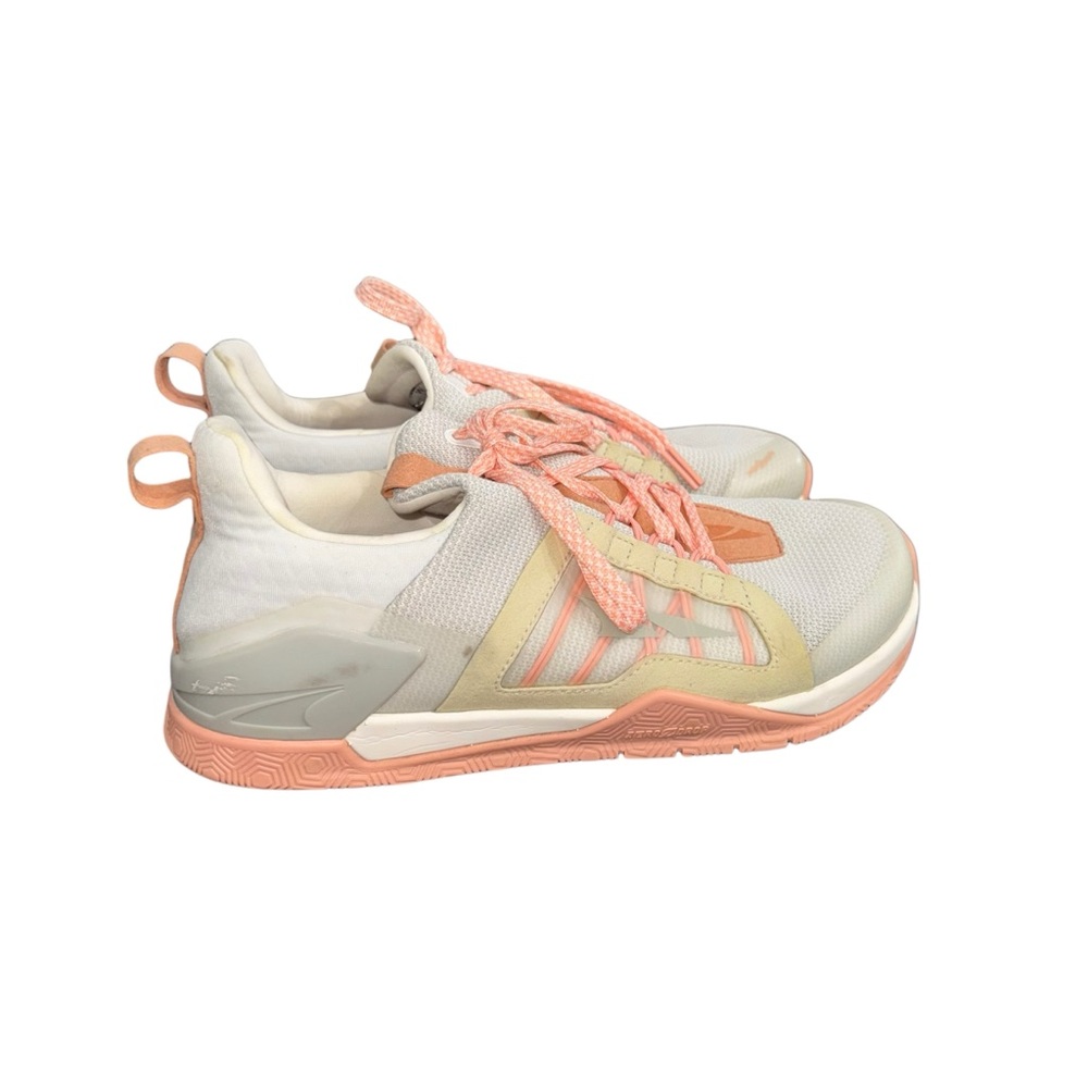 Altra Hiit XT White/Pink Cross Trainer Shoes Zero Drop Women's 8 Used